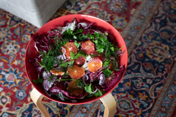 Recipe: Winter Salad of Fennel, Blood Orange + Radicchio