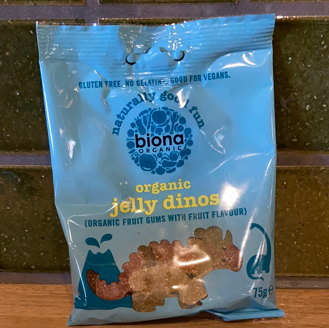 Biona Organic Jelly Dinos 75g