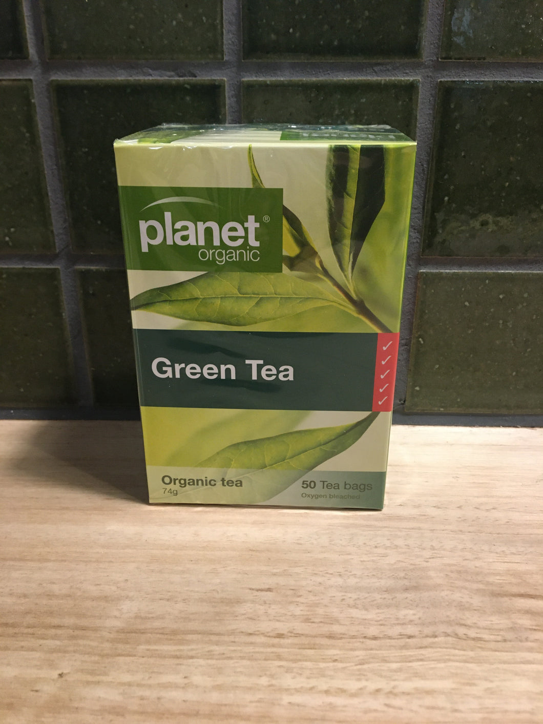 Planet Organic Green Tea 50's