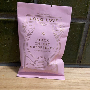 Loco Love Black Cherry & Raspberry Chocolate 30g