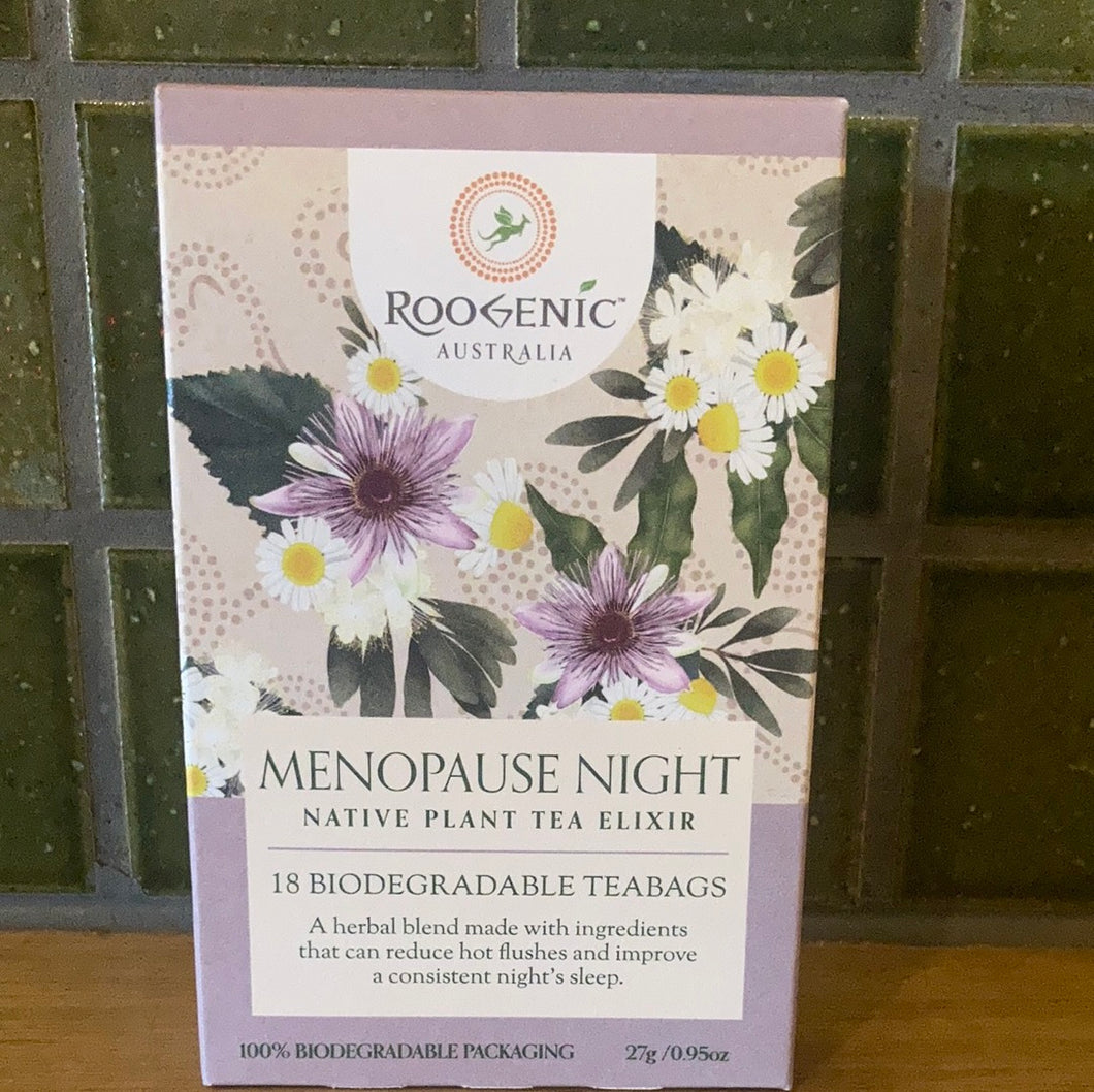 Roogenic Native Menopause Night Tea Bags 18pk