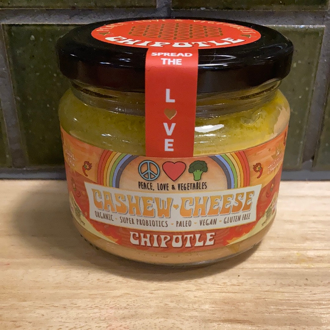 Peace Love & Vegetables Cashew Cheese Chipotle 300g